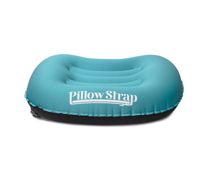 The Camp Pillow is a lightweight and packable inflatable camping and backpacking pillow. Top View.