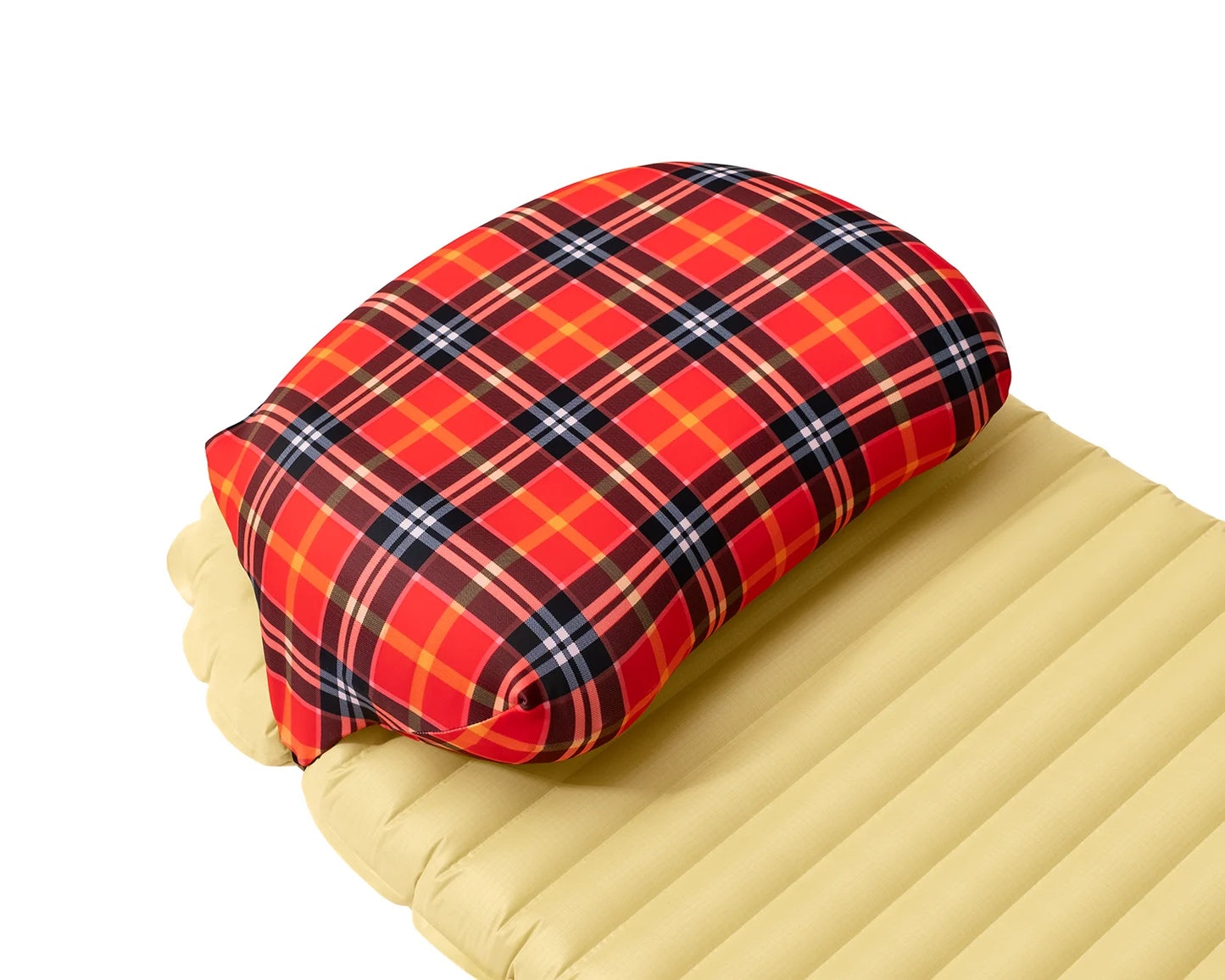 Pillow Strap  Camping Pillowcase Small in Red Plaid